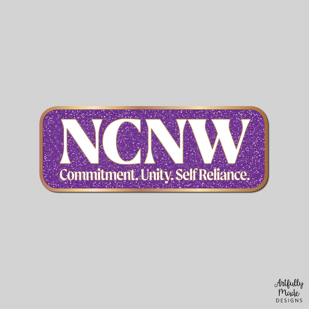 Lapel Pin: NCNW Sparkle